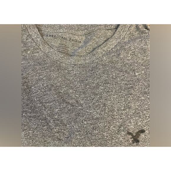 American Eagle Heritage Mens/Teen Tee Sz Small Classic Gray Short sleeve Cotton - Picture 5 of 6